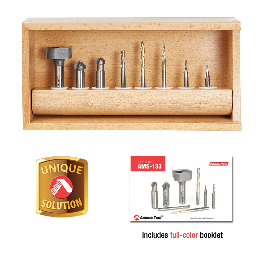 Amana Tool Kits : CNC Routers for any Woodshop - Woodwork 