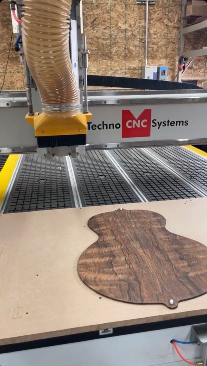 Galloup Guitars Guitar Making with CNC Routers
